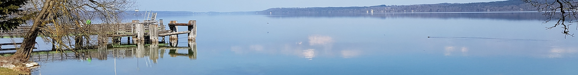 Ganzheitliche Entspannungsverfahren - Bild mit Blick auf einen See